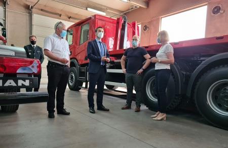 Zolar - Utrinek iz obiska ministra